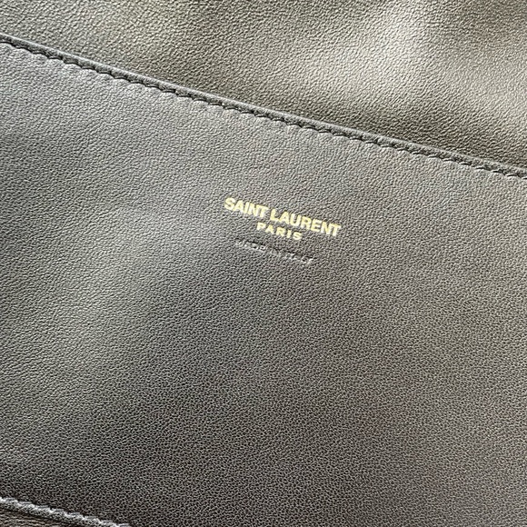 Saint Laurent Reversible Kate Bag black suede and leather YSL - Picture 12 of 16